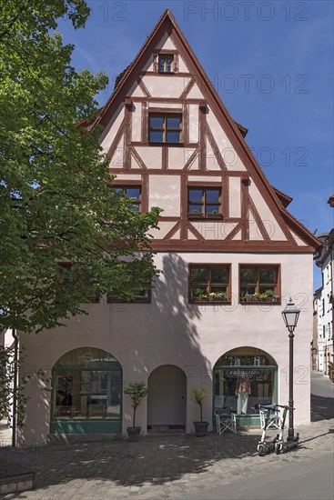 Historic half-timbered house