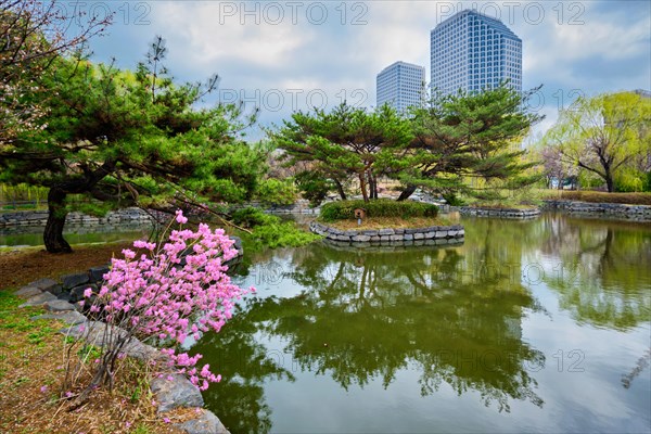 Yeouido Park public park in Seoul