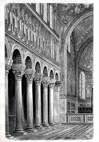 Im Inneren der arianischen Kathedrale von Ravenna