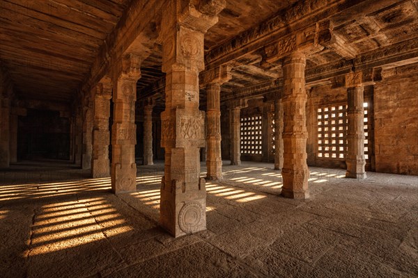 Pillared hall in Airavatesvara Temple