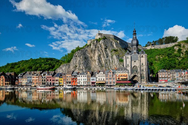 View of picturesque Dinant town