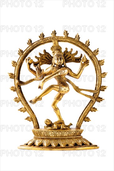 Bronze statue of indian hindu god Shiva Nataraja