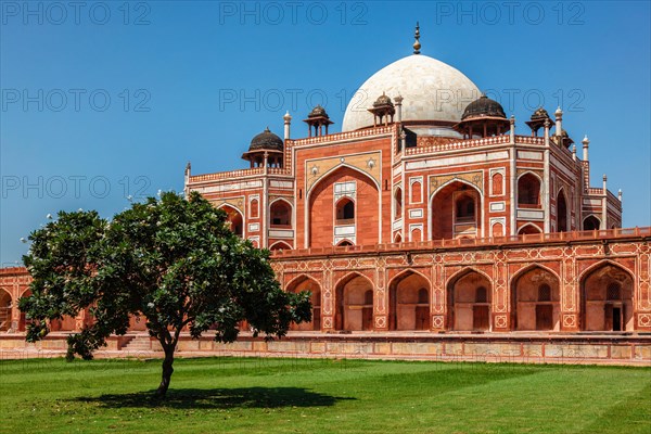 Humayun's Tomb famous tourist attraction destination. Delhi