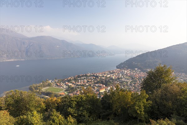 View of Cannobio from Sant Agata