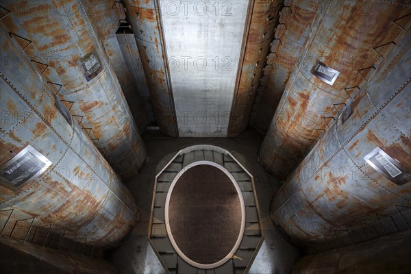 Silo in the Kueppersmuehle Museum