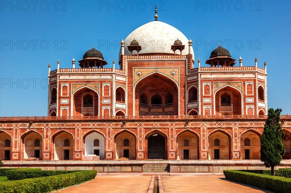 Humayun's Tomb famous tourist attraction destination. Delhi