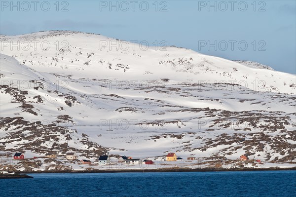 Between Havoysund and Honningsvag