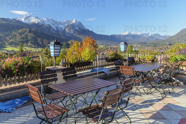 Viewing terrace from Berggasthof Panorama