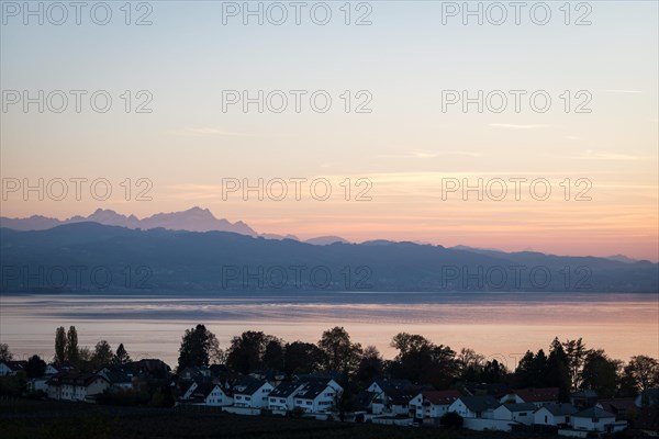 Sunset at Lake Constance