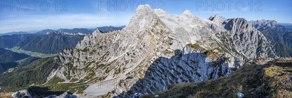 View of mountain landscape