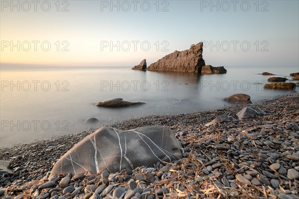 Sunrise at the rocks scoglio della galeazza