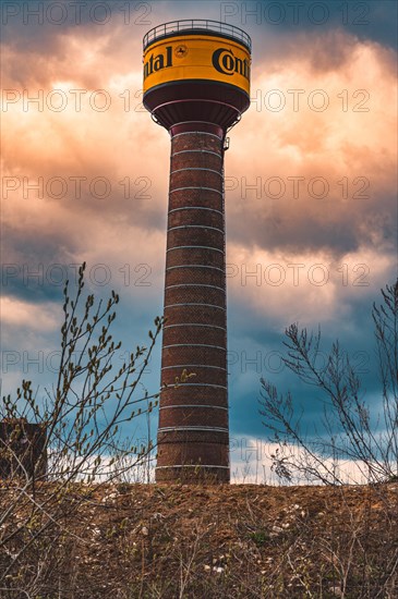 The Conti Tower of the future Wasserstadt Limmer on the former Continental site in Hanover in the Limmer district