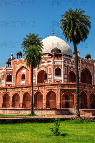 Humayun's Tomb famous tourist attraction destination. Delhi