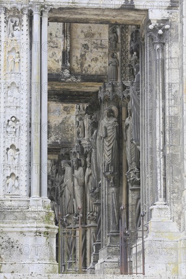 South portal of Notre Dame Cathedral of Chartres