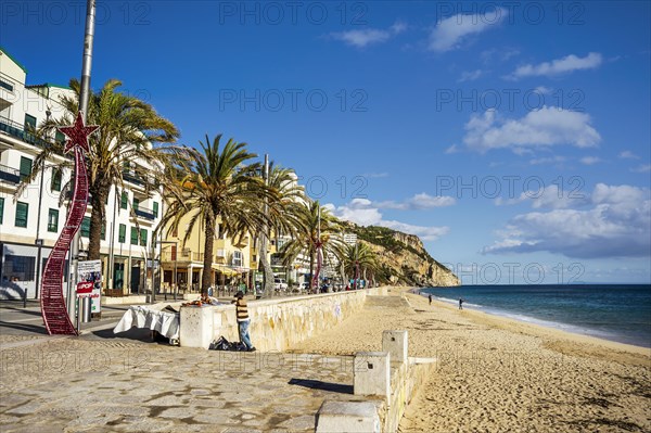 Sandy beaches and cliffs of Sesimbra