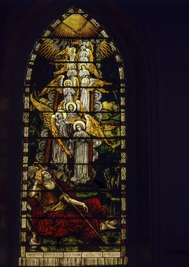 Stained Glass in ST. Stephens Church at Ooty