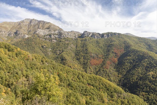 Autumn in the Ligurian Alps near Imperia