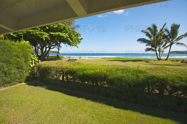 Ocean view from the veranda