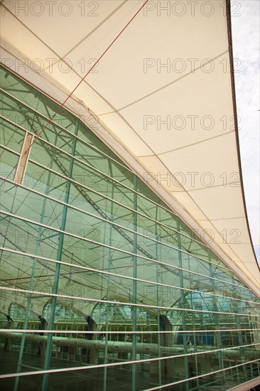 San diego convention center building architectural abstract