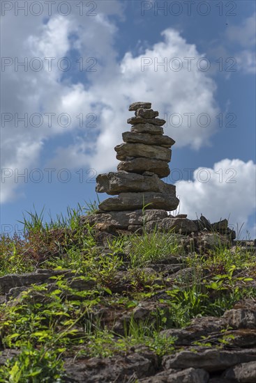 Stones stacked on top of each other
