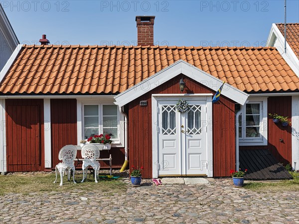 Typical old Swedish house