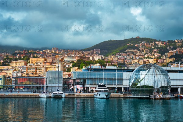 Old Port Porto Antico of Genoa