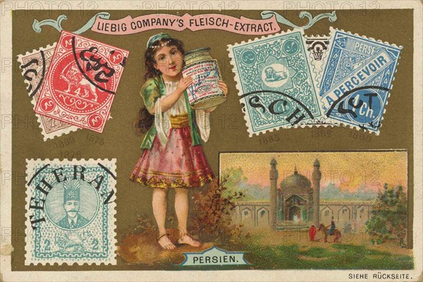 Picture series Countries and Stamps and Motifs