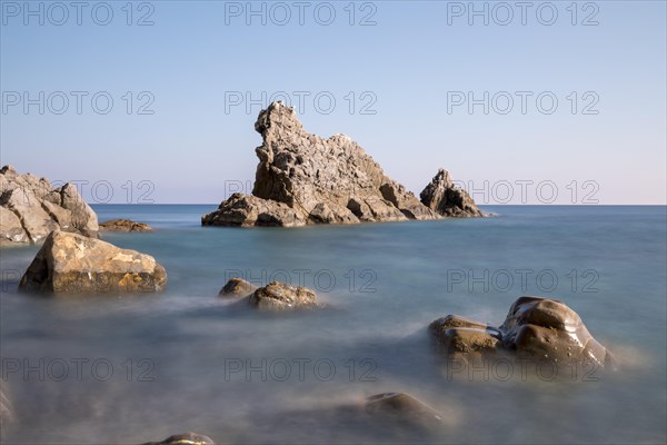 Coast by the rocks scoglio della galeazza