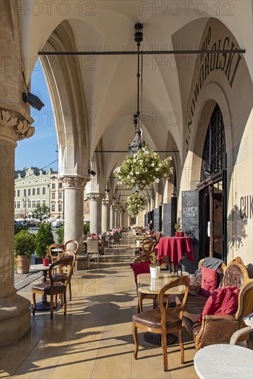 Arcades of Sukiennice Cloth Hall