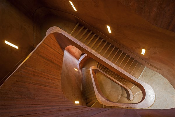 Staircase in the Kueppersmuehle Museum