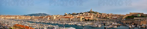 Panorama of Marseille Old Port