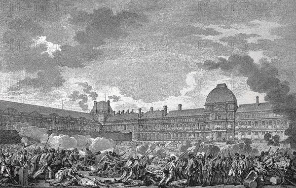 Der Angriff auf den Tuilerienpalast