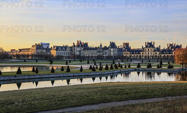 Fontainebleau Castle and Park