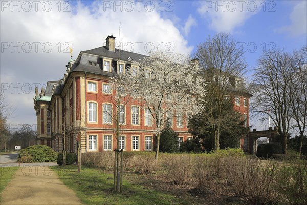 Muenster Prince-Bishop's Palace in the Baroque style