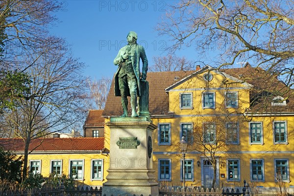 Denkmal fuer Gotthold Ephraim Lessing