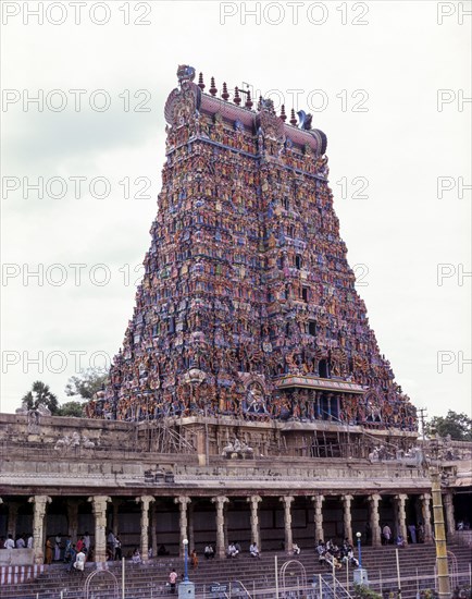 South Tower in Meenakshi temple