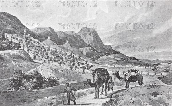 Derbent and the Caucasian Wall at the Beginning of the 19th century