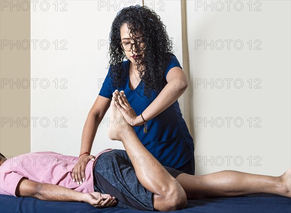 Physiotherapy rehabilitation concept