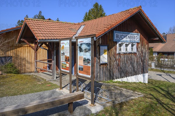 The former railway station of Buchenberg