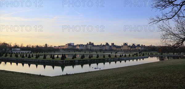 Fontainebleau Castle and Park