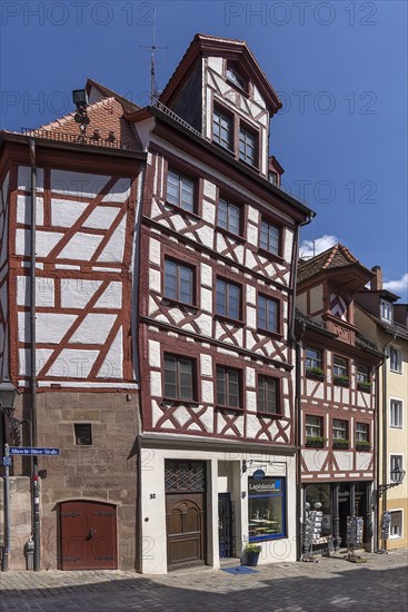 Historic half-timbered houses