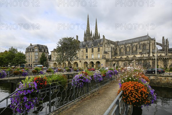 Saint-Corentin Gothic Cathedral and Musee Departemental Breton