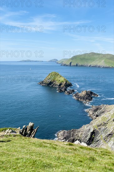 Coastal Landscape with Blasket Islands behind