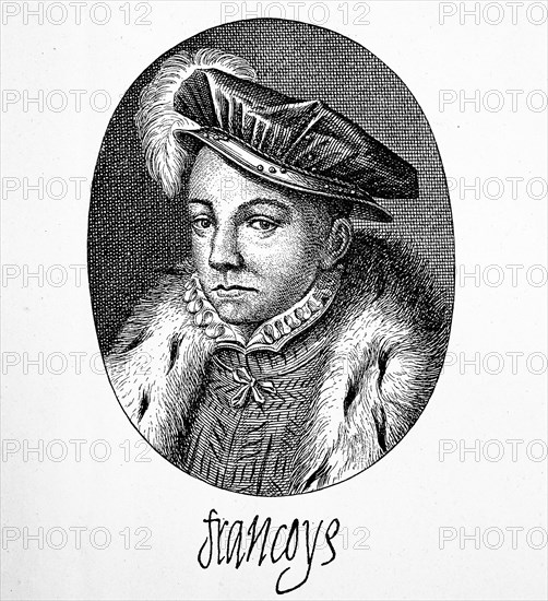Francois II Francois II born 19 January 1544 at Fontainebleau Castle