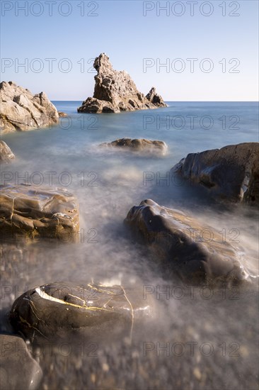 Coast by the rocks scoglio della galeazza