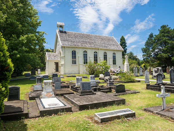 Christ Church with historic cemetery