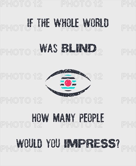 If the whole world was blind