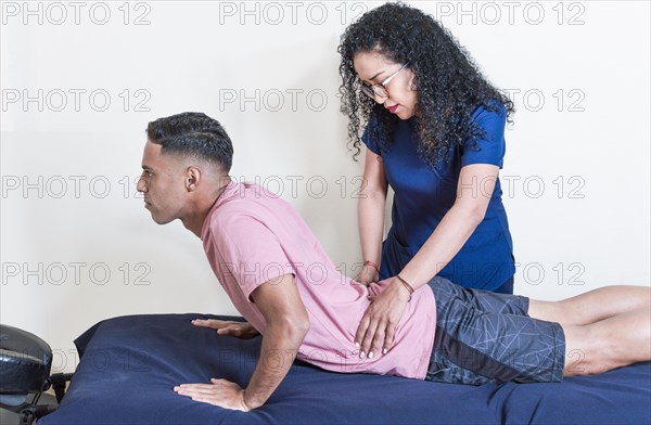 Lower back physiotherapy