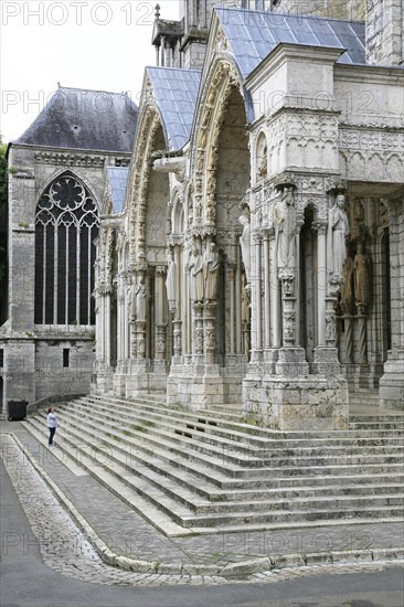 North portal of Notre Dame Cathedral of Chartres