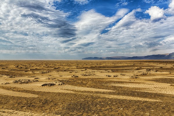 Remote sandy beach